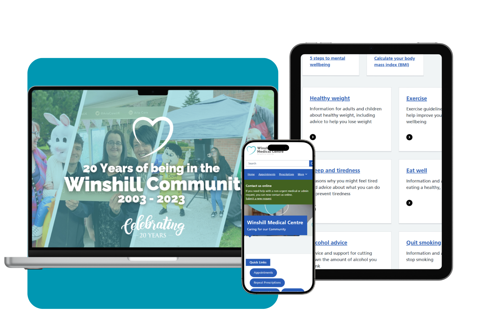 Winshill Medical Centre case study